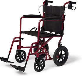 Medline Lightweight Transport Wheelchair